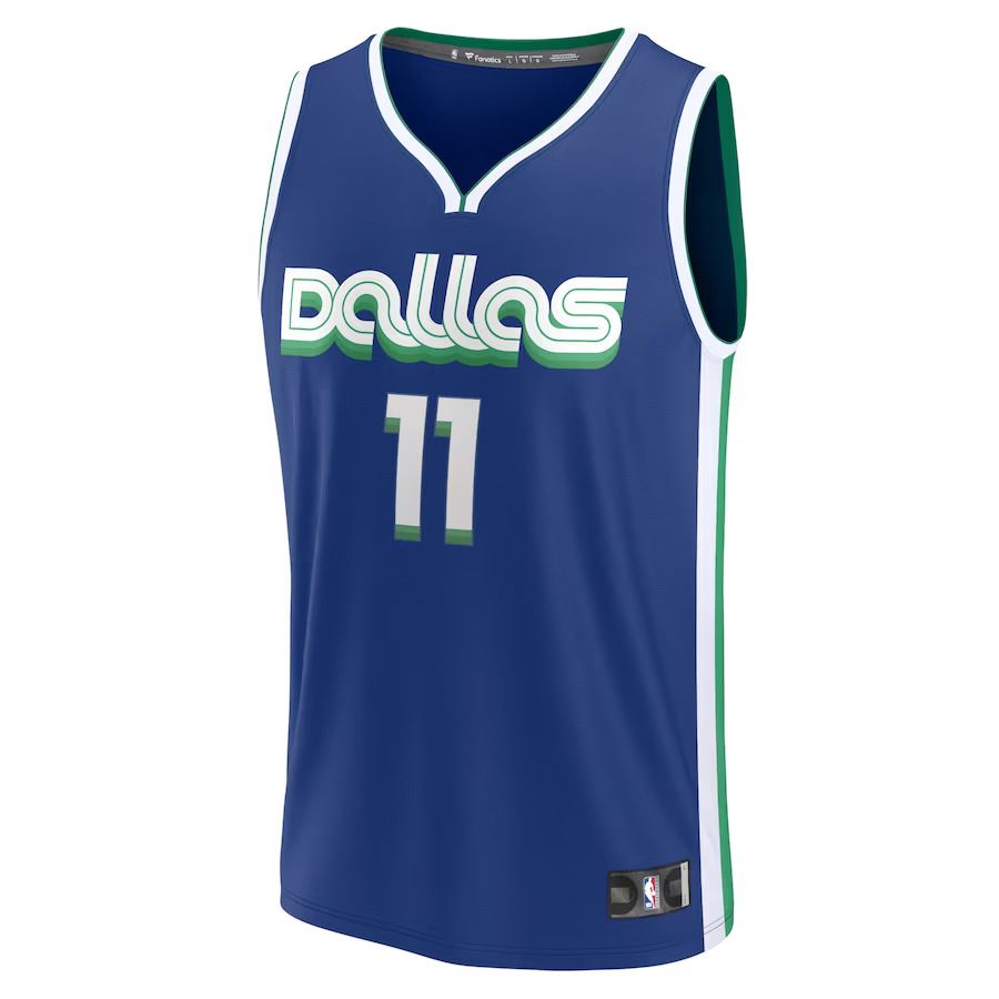 Men Dallas Mavericks #11 Tim Hardaway Jr. Fanatics Branded Blue 2022-23 Fastbreak NBA Jersey->dallas mavericks->NBA Jersey